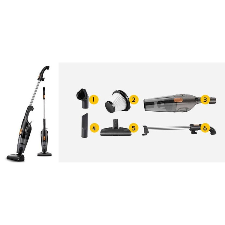 جاروبرقی 600 وات درما مدل DX115C