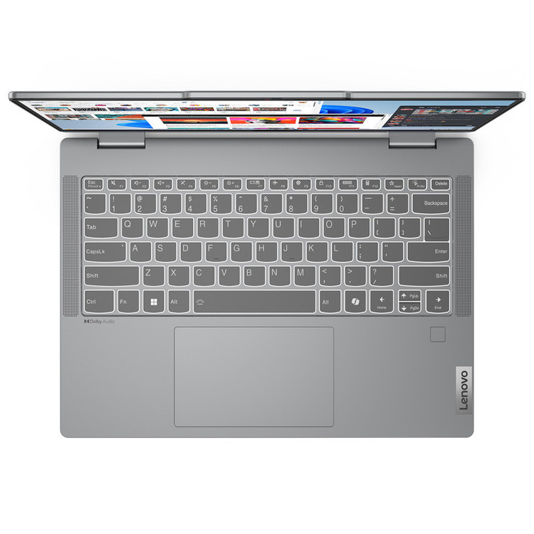 لپ تاپ 14 اینچی لنوو مدل IdeaPad 5 2-in-1 14IRH9-i7 13620H-16GB LPDDR5X 5200MHz-512GB SSD-OLED 60Hz Touch-Backlit-Fingerprint به همراه قلم